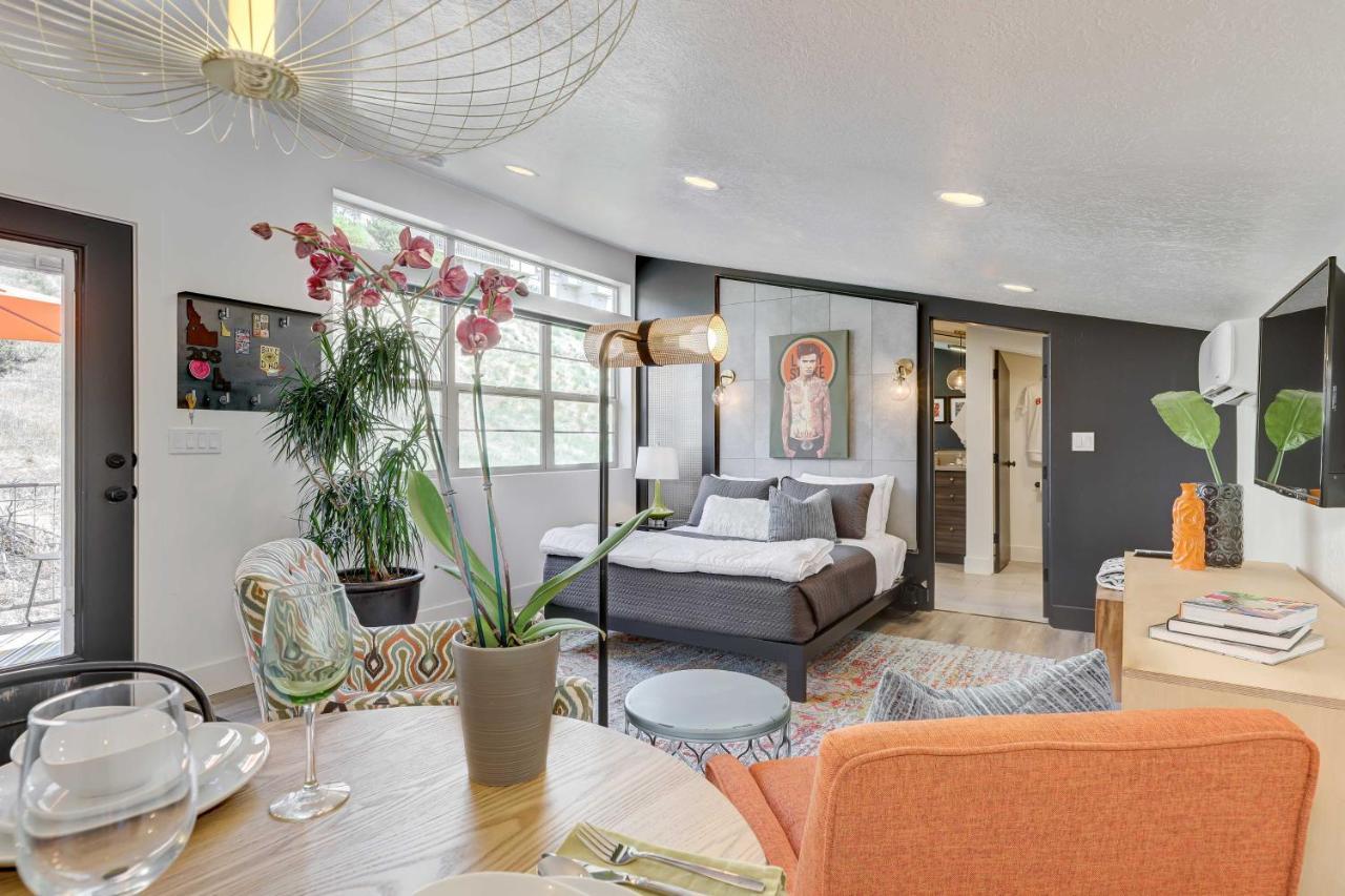 Stylish And Modern Boise Studio With Foothills Views! Exterior foto